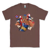 Chestnut Baseball afro girl sneakers Classic Tee - RanaPortraitStore