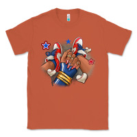 Copper Baseball afro girl sneakers Classic Tee - RanaPortraitStore
