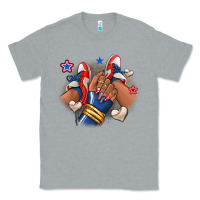 Heather Grey Baseball afro girl sneakers Classic Tee - RanaPortraitStore