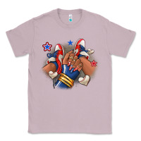 Lilac Baseball afro girl sneakers Classic Tee - RanaPortraitStore