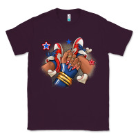 Plum Baseball afro girl sneakers Classic Tee - RanaPortraitStore