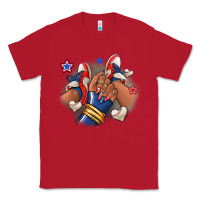 Red Baseball afro girl sneakers Classic Tee - RanaPortraitStore