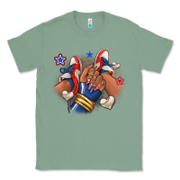 Sage Baseball afro girl sneakers Classic Tee - RanaPortraitStore