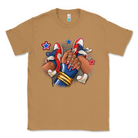 Baseball Afro Girl Sneakers Classic Tee | Teevron