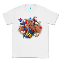 White Baseball afro girl sneakers Classic Tee - RanaPortraitStore