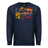 Navy usa y all Premium Sweatshirt - HRA Design Shop