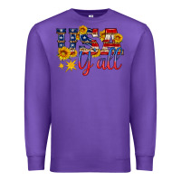 Purple usa y all Premium Sweatshirt - HRA Design Shop