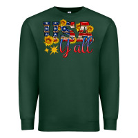 Sports Green usa y all Premium Sweatshirt - HRA Design Shop