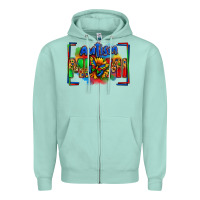 Seafoam autism mimi Zipper Hoodie - Zillion Design Studio