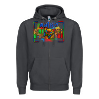 Smoke autism mimi Zipper Hoodie - Zillion Design Studio