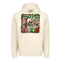 Tofu jingle bell rockin skeleton christmas Premium Hoodie - Jasminsmagicworld