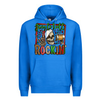True Royal jingle bell rockin skeleton christmas Premium Hoodie - Jasminsmagicworld