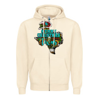 Sandshell Merry Christmas Texas Map Zipper Hoodie - RanaPortraitStore