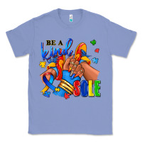 Colony Blue Be a kind sole Autism afro girl sneakers Classic Tee - RanaPortraitStore