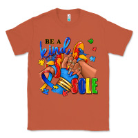 Copper Be a kind sole Autism afro girl sneakers Classic Tee - RanaPortraitStore