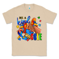 Mushroom Be a kind sole Autism afro girl sneakers Classic Tee - RanaPortraitStore