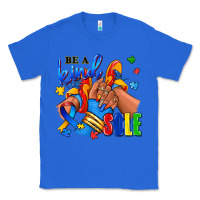 True Royal Be a kind sole Autism afro girl sneakers Classic Tee - RanaPortraitStore