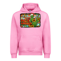Fuchsia Pink feliz navidad merry christmas cactus Urban Hoodie - Jasminsmagicworld