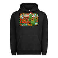 Pigment Black feliz navidad merry christmas cactus Urban Hoodie - Jasminsmagicworld