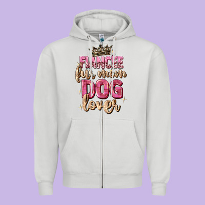 Fiancée Fur Mom Dog Lover Zipper Hoodie Designed By Zillion Design Studio