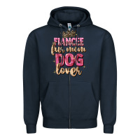 Navy fiancée fur mom dog lover Zipper Hoodie - Zillion Design Studio