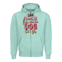 Seafoam fiancée fur mom dog lover Zipper Hoodie - Zillion Design Studio