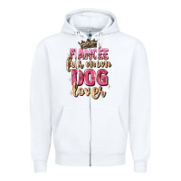 White fiancée fur mom dog lover Zipper Hoodie - Zillion Design Studio