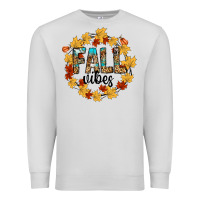 Dove Grey fall vibes Premium Sweatshirt - CowhideDigitalArt