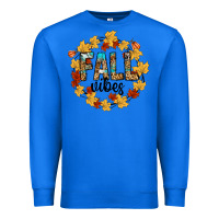 True Royal fall vibes Premium Sweatshirt - CowhideDigitalArt