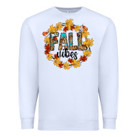White fall vibes Premium Sweatshirt - CowhideDigitalArt