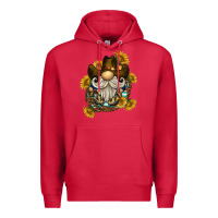 Cardinal cowboy gnome sunflower rope Premium Hoodie - BarkalooDesign