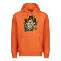 Carrot cowboy gnome sunflower rope Premium Hoodie - BarkalooDesign