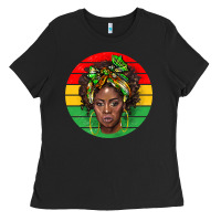 Black black women Ladies Tee - BarkalooDesign