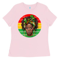 Bubblegum Pink black women Ladies Tee - BarkalooDesign