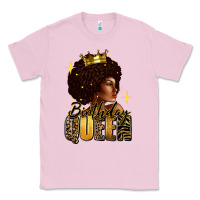 Bubblegum Pink Birthday queen afro girl Classic Tee - RanaPortraitStore