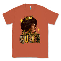 Birthday Queen Afro Girl Classic Tee | Teevron