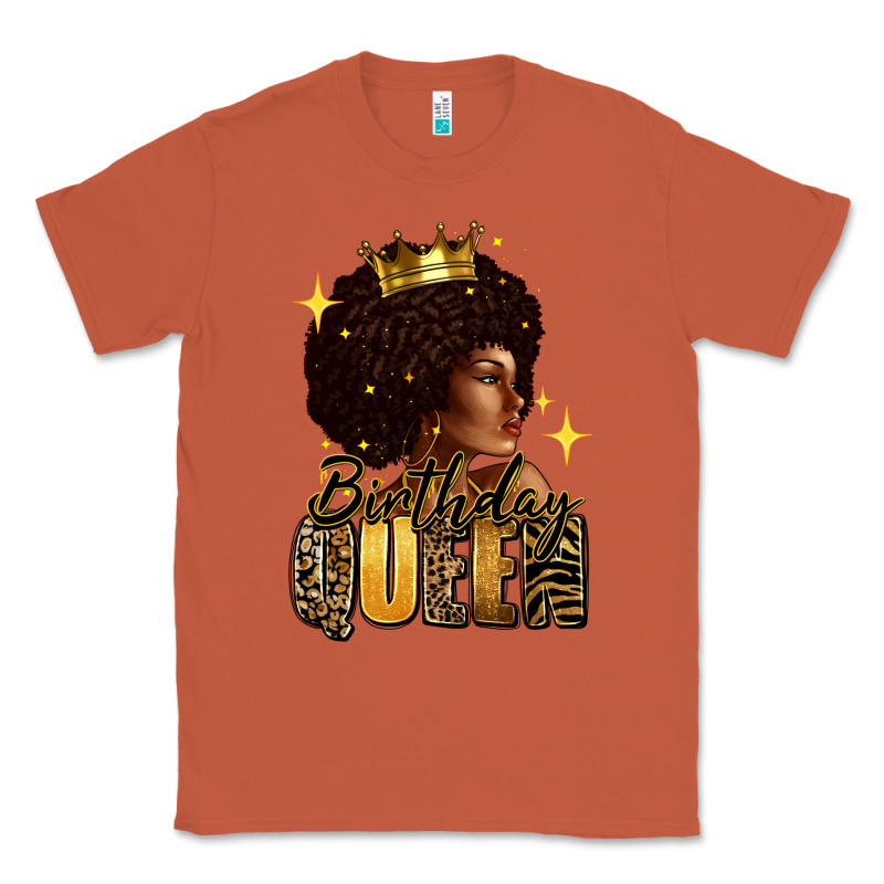 Birthday Queen Afro Girl Classic Tee by RanaPortraitStore | Teevron