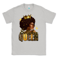 Moon Dust Birthday queen afro girl Classic Tee - RanaPortraitStore