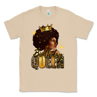 Mushroom Birthday queen afro girl Classic Tee - RanaPortraitStore