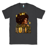 Smoke Birthday queen afro girl Classic Tee - RanaPortraitStore