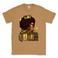 Toasted Coconut Birthday queen afro girl Classic Tee - RanaPortraitStore