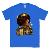 True Royal Birthday queen afro girl Classic Tee - RanaPortraitStore
