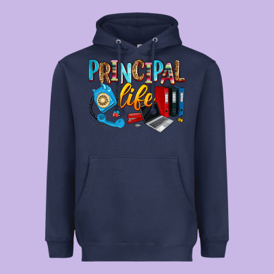 Principal Life Heavyweight Hoodie Designed By Zillion Design Studio