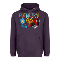 Plum principal life Heavyweight Hoodie - Zillion Design Studio