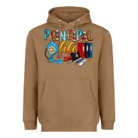 Toasted Coconut principal life Heavyweight Hoodie - Zillion Design Studio
