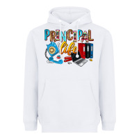White principal life Heavyweight Hoodie - Zillion Design Studio