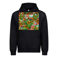 Black feliz navidad merry christmas cactus tumbler Urban Hoodie - Jasminsmagicworld