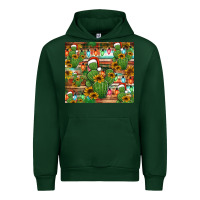 Forest Green feliz navidad merry christmas cactus tumbler Urban Hoodie - Jasminsmagicworld