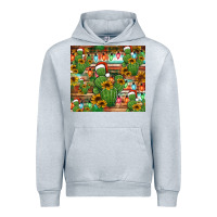 Heather Grey feliz navidad merry christmas cactus tumbler Urban Hoodie - Jasminsmagicworld