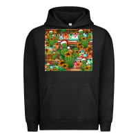 Pigment Black feliz navidad merry christmas cactus tumbler Urban Hoodie - Jasminsmagicworld